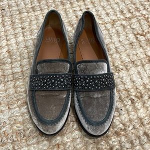 Franco Sarto velvet loafer